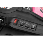 Elektrická bugina - Buggy 4x4 - ružová